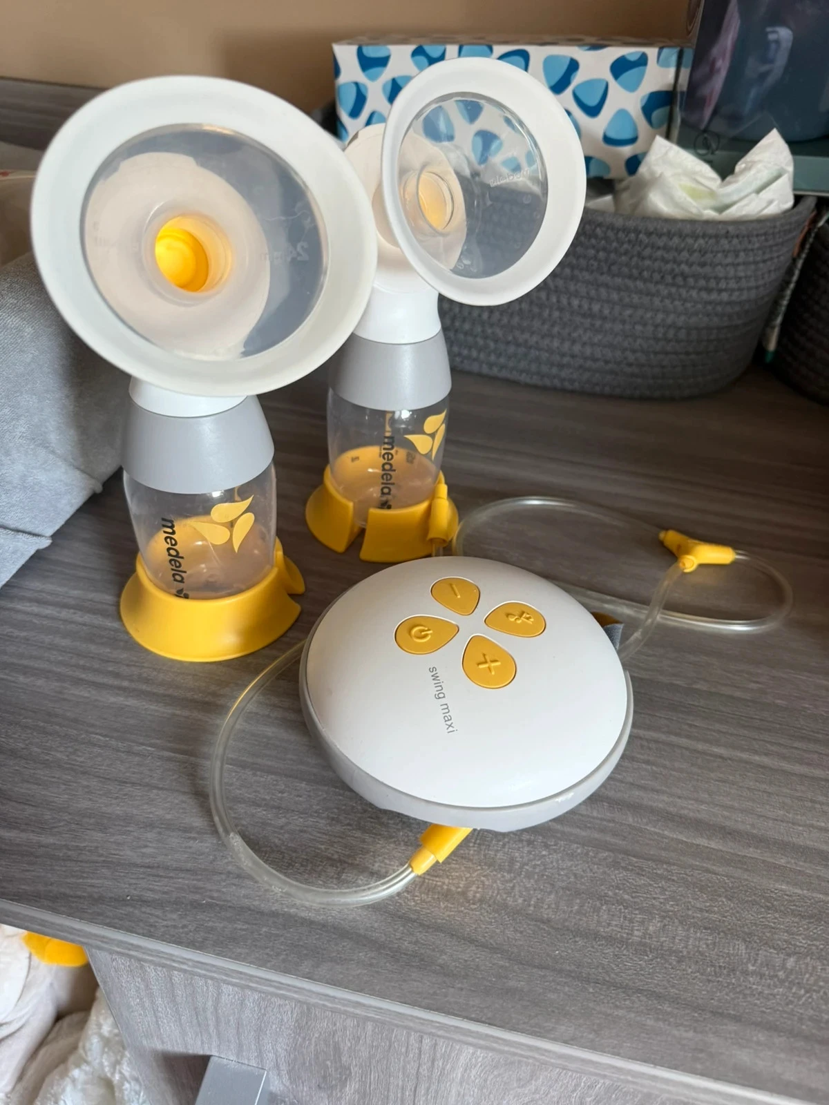 Lot Medela compleet – Dubbele elektrische melkpomp + handmatige melkpomp + accessoires – photo 14